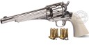 REMINGTON 1875 CO2 revolver 6'' barrel - .177 bore - Nickel (3 Joules)