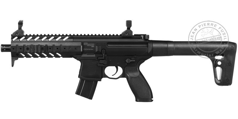 sig sauer mpx asp submachine gun with pellets jp fusil