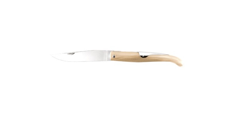 Couteau MONGIN - Bieslois 10 cm Corne blonde Couteau MONGIN - Bieslois 10 cm Corne blonde