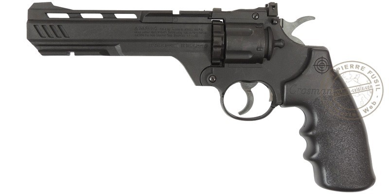 Crosman Vigilante Revolver 4 5 Mm Co2 177 Bore Black 4 Joules Max