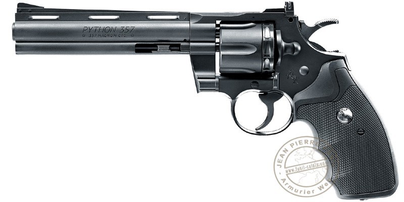 Umarex Python Revolver Umarex Colt Python CO2 lead revolver : 2 barrels | JPF Barrel 6