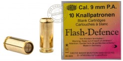 9 mm blank flash pistol cartridges  10