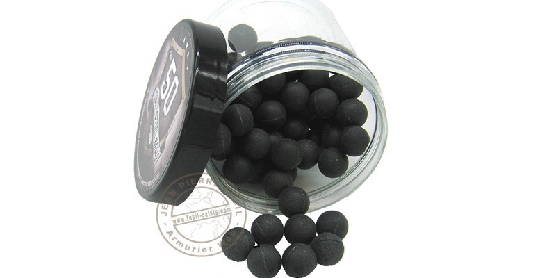 100 Glow In The Dark Rubber Balls 50 Caliber - For Paintball Pistols