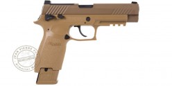 Pistolet à plomb CO2 4,5 mm SIG SAUER ASP M17 Tan - Blowback (2,8 Joules)