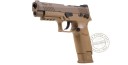 Pistolet à plomb CO2 4,5 mm SIG SAUER ASP M17 Tan - Blowback (2,8 Joules)